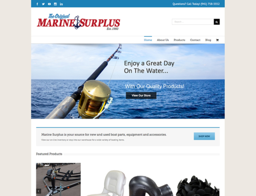 Marine Surplus Website